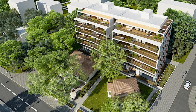 מ. גיא אדריכלים | תוכנית בנין עיר | פרויקט בני בנימין-הנדיב, הרצליה